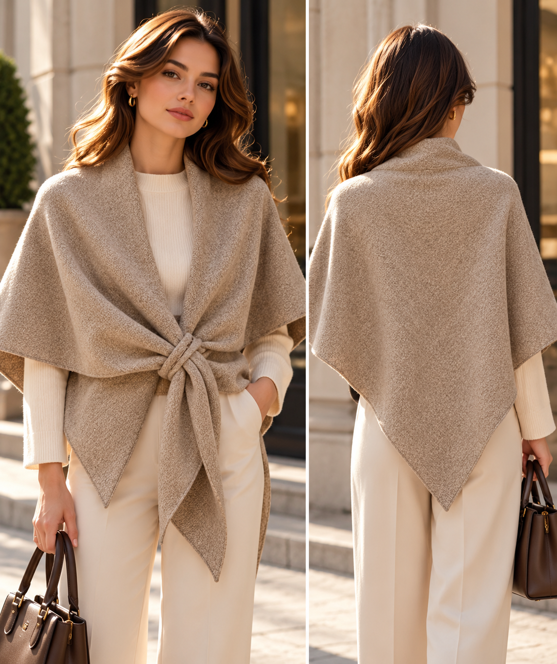 Haki Soft Wrap Scarf