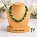 Green Freshwater Pearl Necklace