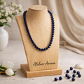 Dark Blue Freshwater Pearl Necklace