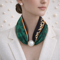 Emerald Pearl Scarf