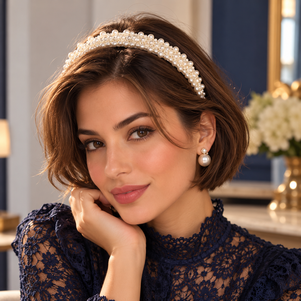 Pearl Coast Luxe Hairband