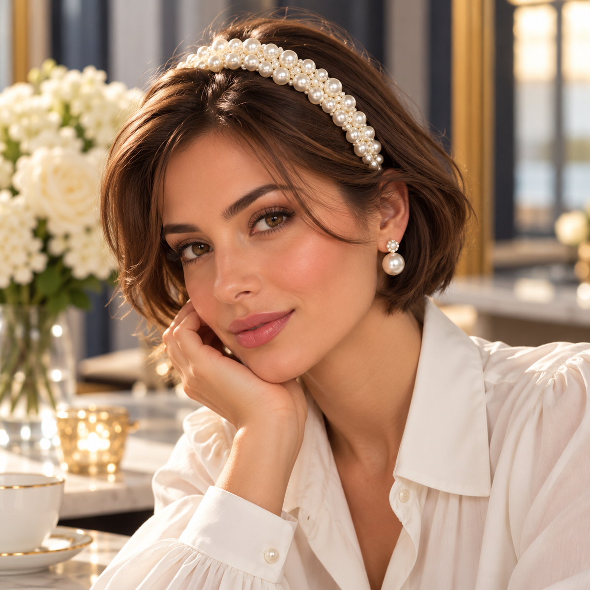 Luxury Pearl Headband